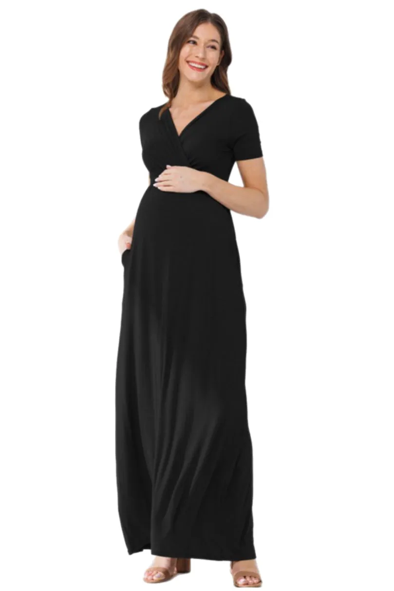 1915 Maternity Maxi Dress