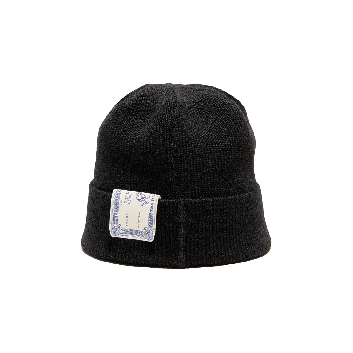 40S WATCH CAP - Black