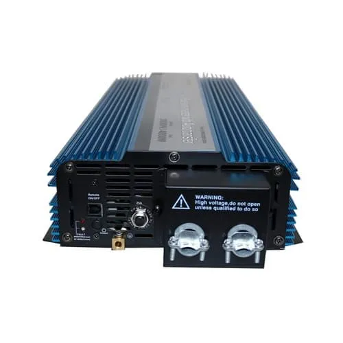 Aims Power - 2000W Pure Sine with Transfer Switch -  Hardwire UL Listed - 12 VDC 120 VAC 60Hz - PWRIX2000SUL