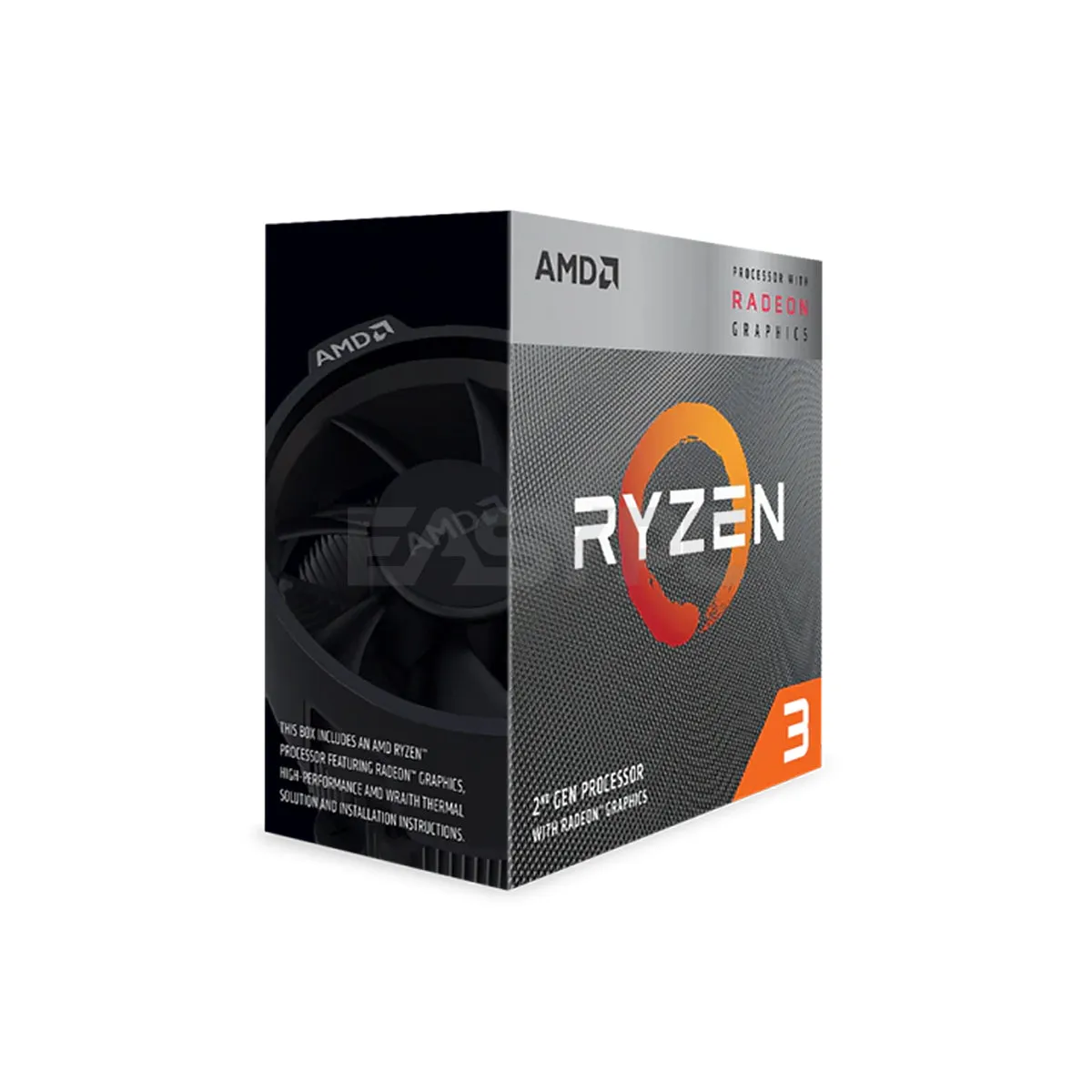 AMD Ryzen 3 3200g Socket Am4 3.6ghz with Radeon Vega 8 Processor