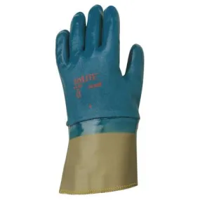 Ansell Hylite Industrial Gloves, Size 10, Blue, 47-409-10