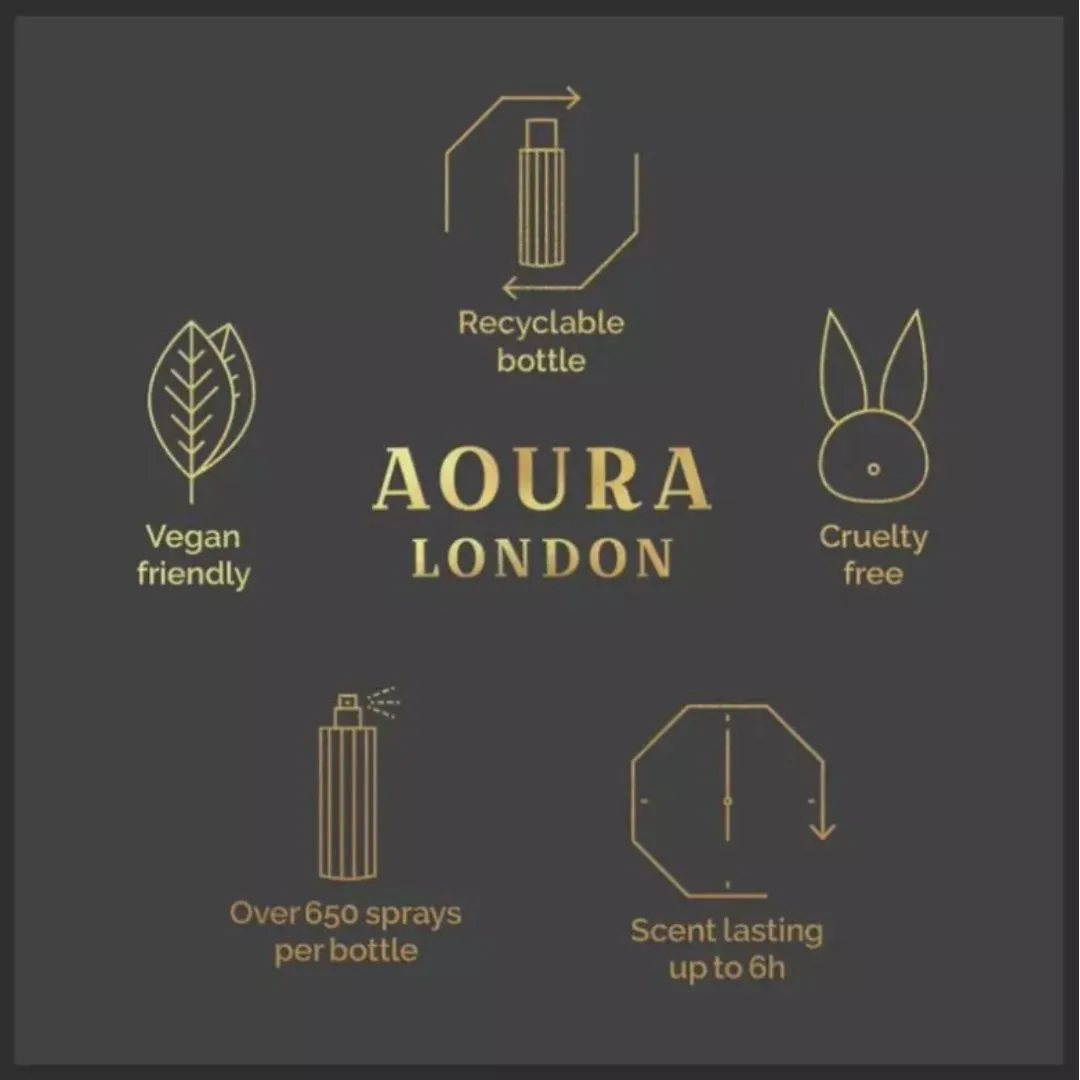 Aoura London Eau De Parfum Hot Cherry 100ml