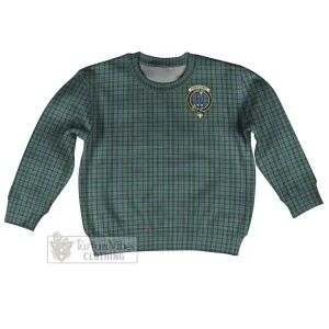 Arbuthnot Tartan Kid Ugly Sweater with Family Crest