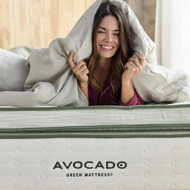 AVOCADO GREEN MATTRESS:   THE ULTIMATE ORGANIC MATTRESS  | Plush Box top Model