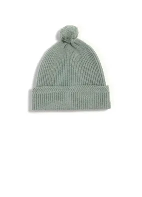 Baby Alpaca Wool Cap | Mint Green