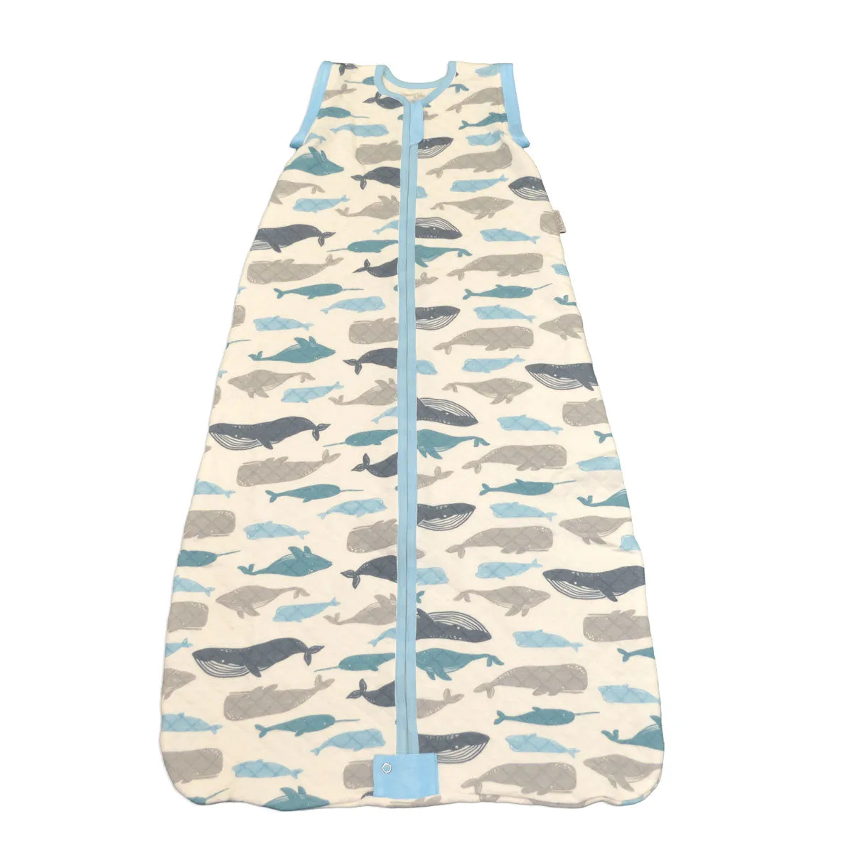 Bamboo Classic Sleeping Sack w/Detachable Sleeves 1 TOG(Whale of a Time Print)