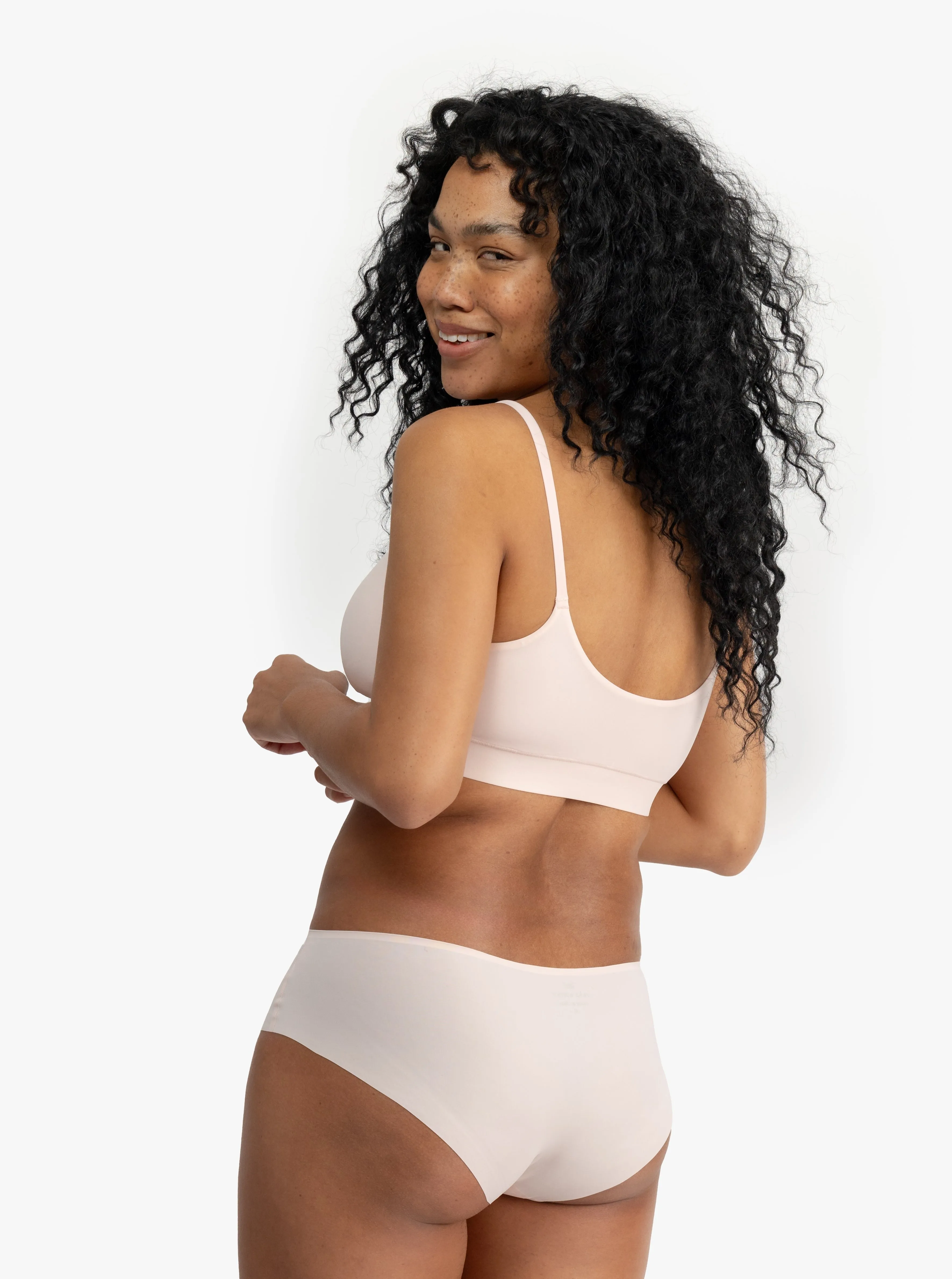 Better Briefs with Embroidery - Rose Quartz