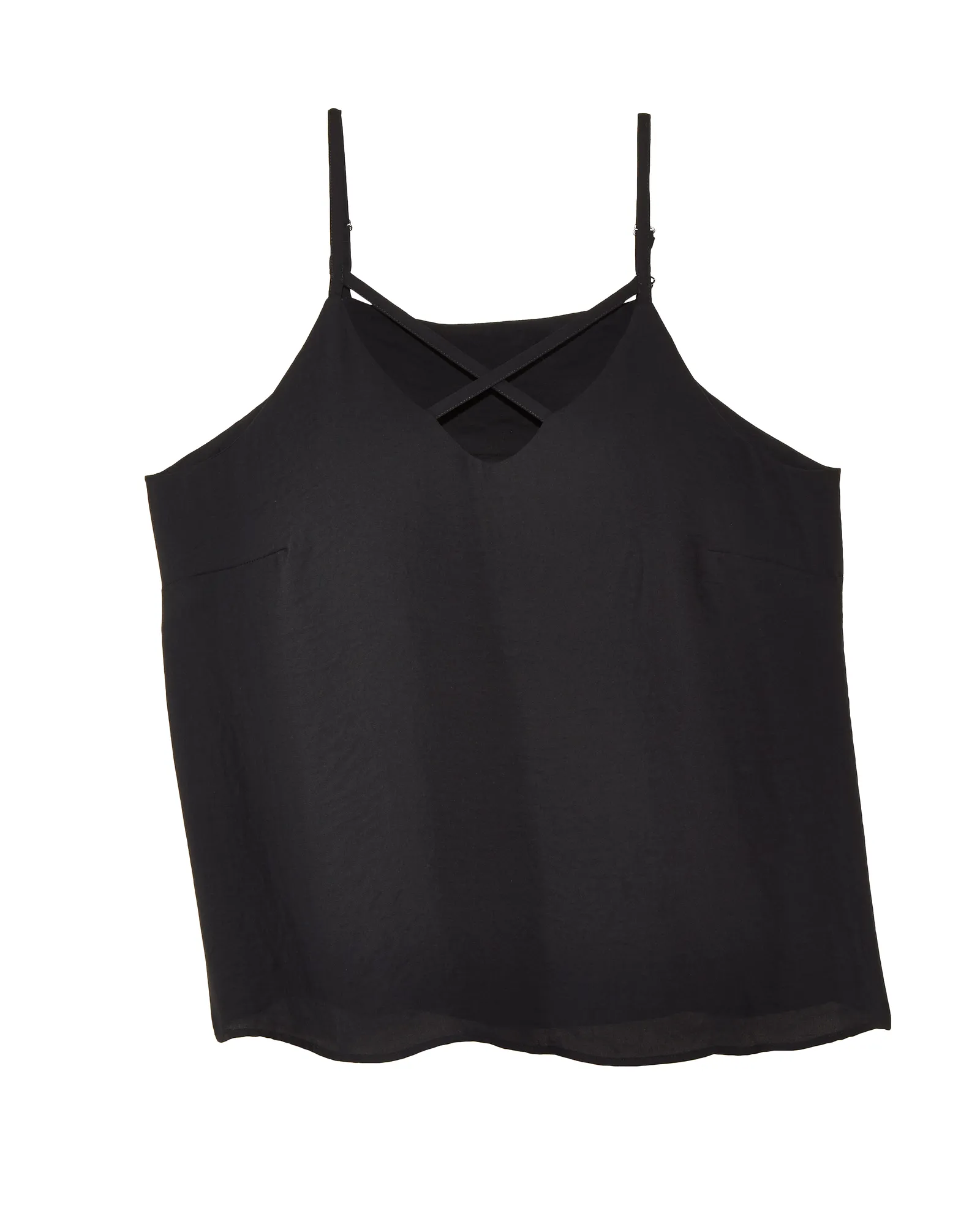 Bianca Criss Cross Cami | Black