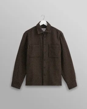 Black Beige Frome Whiting Overshirt