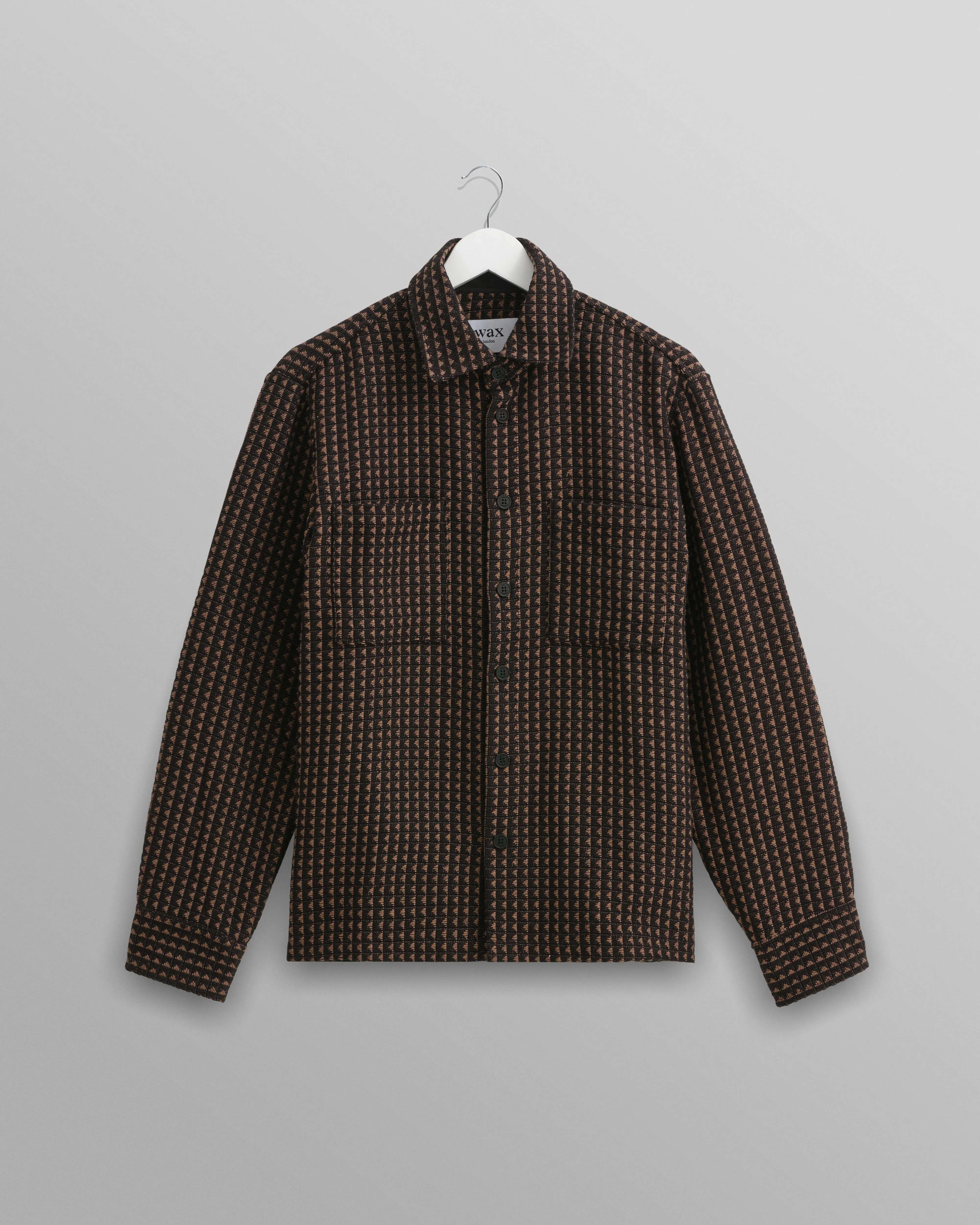 Black Beige Frome Whiting Overshirt