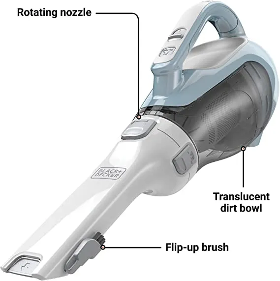 BLACK DECKER dustbuster AdvancedClean Cordless Handheld Vacuum