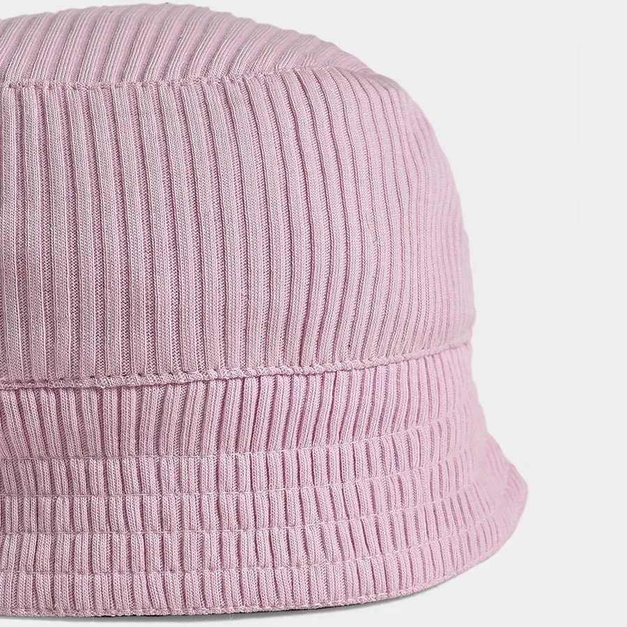 Bloom Solid Pink Bucket Hat