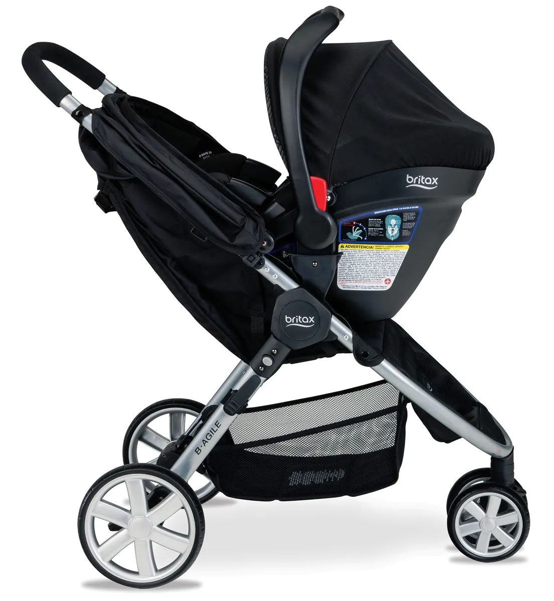 Britax B-Agile 3 & B-Safe 35 Elite Travel System - Domino