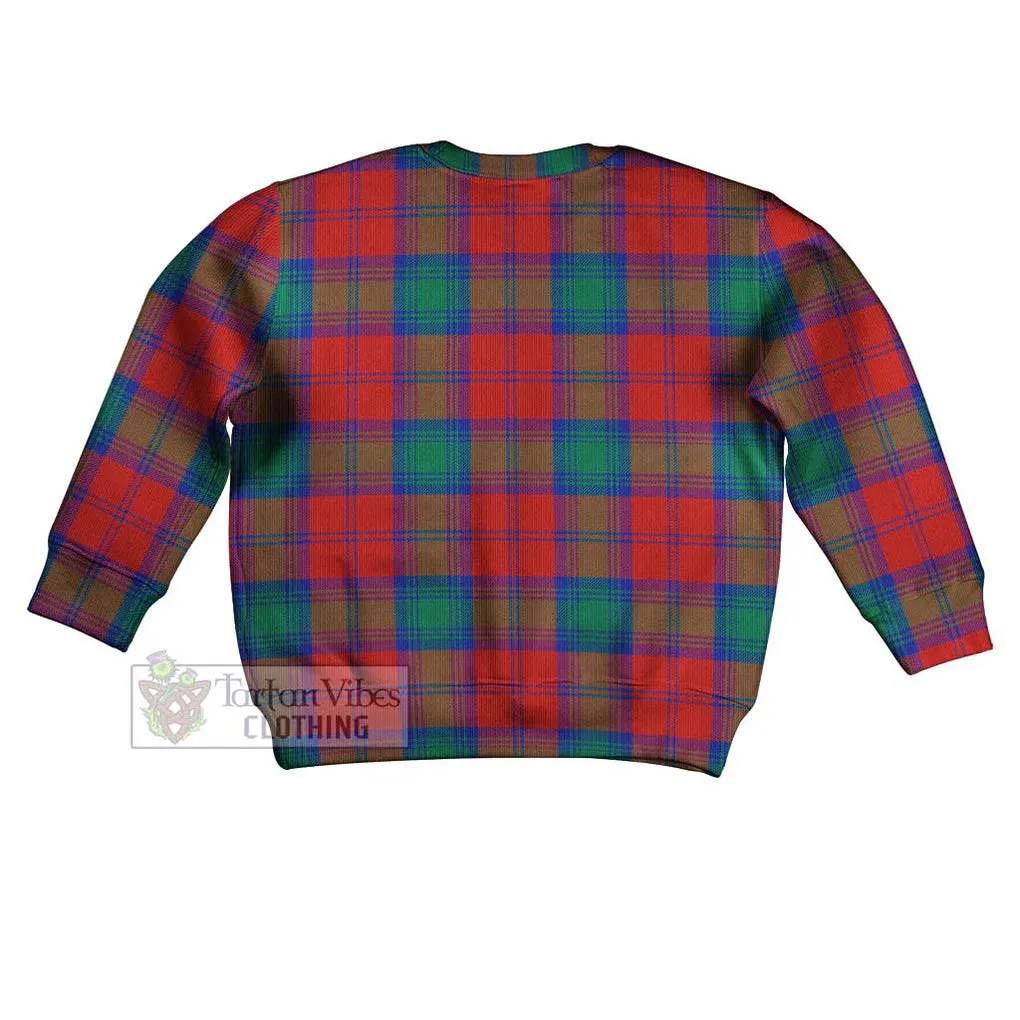 Byres (Byses) Tartan Kid Ugly Sweater