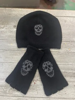 Cashmere skull glove