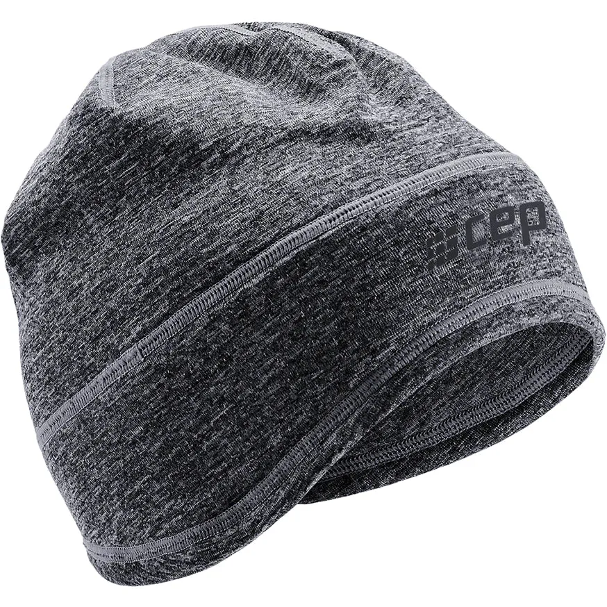 CEP | Winter Run Beanie | Unisex | Black Melange