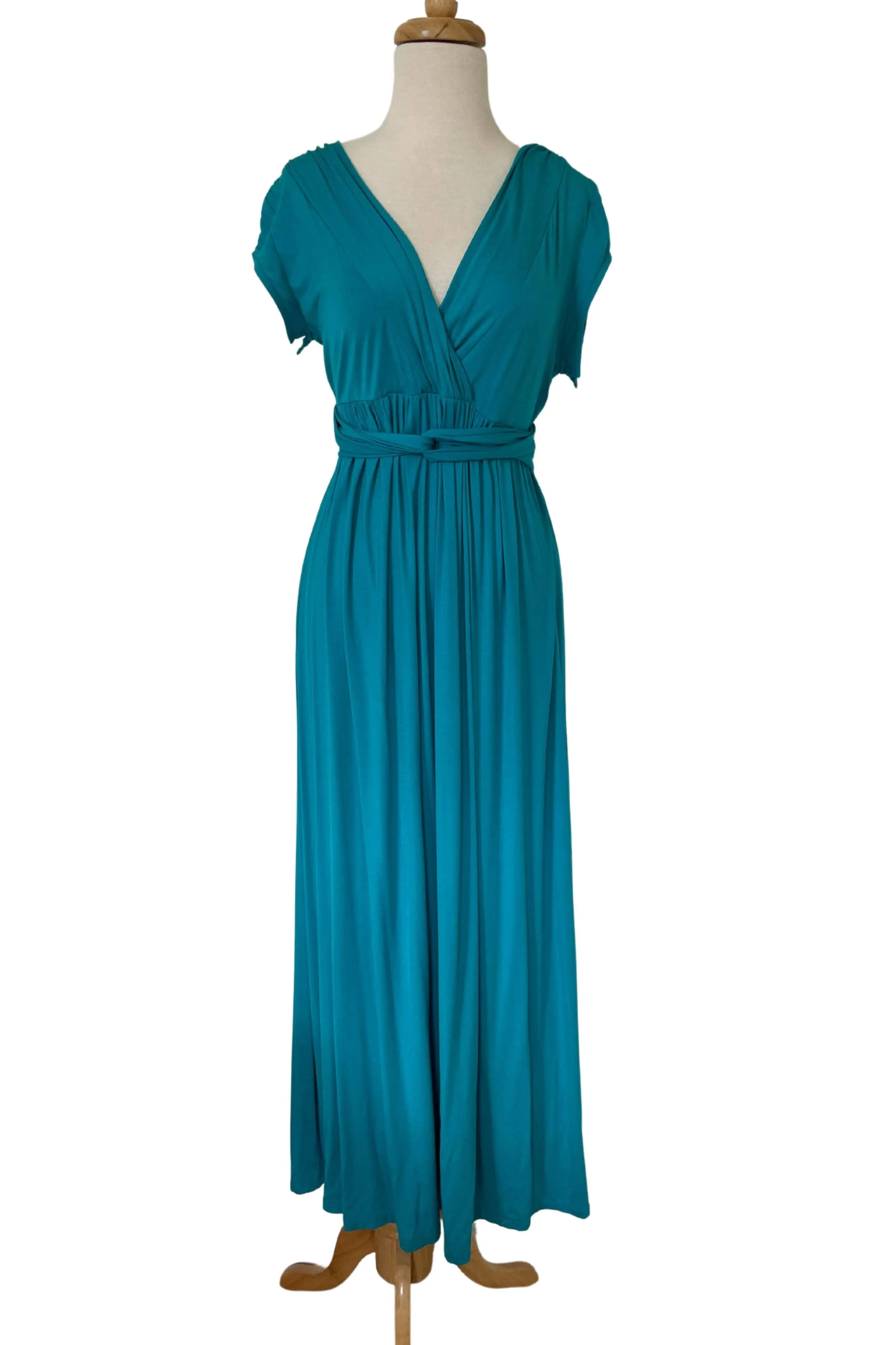 Chelsea Cotton Maxi - Teal - For Sale