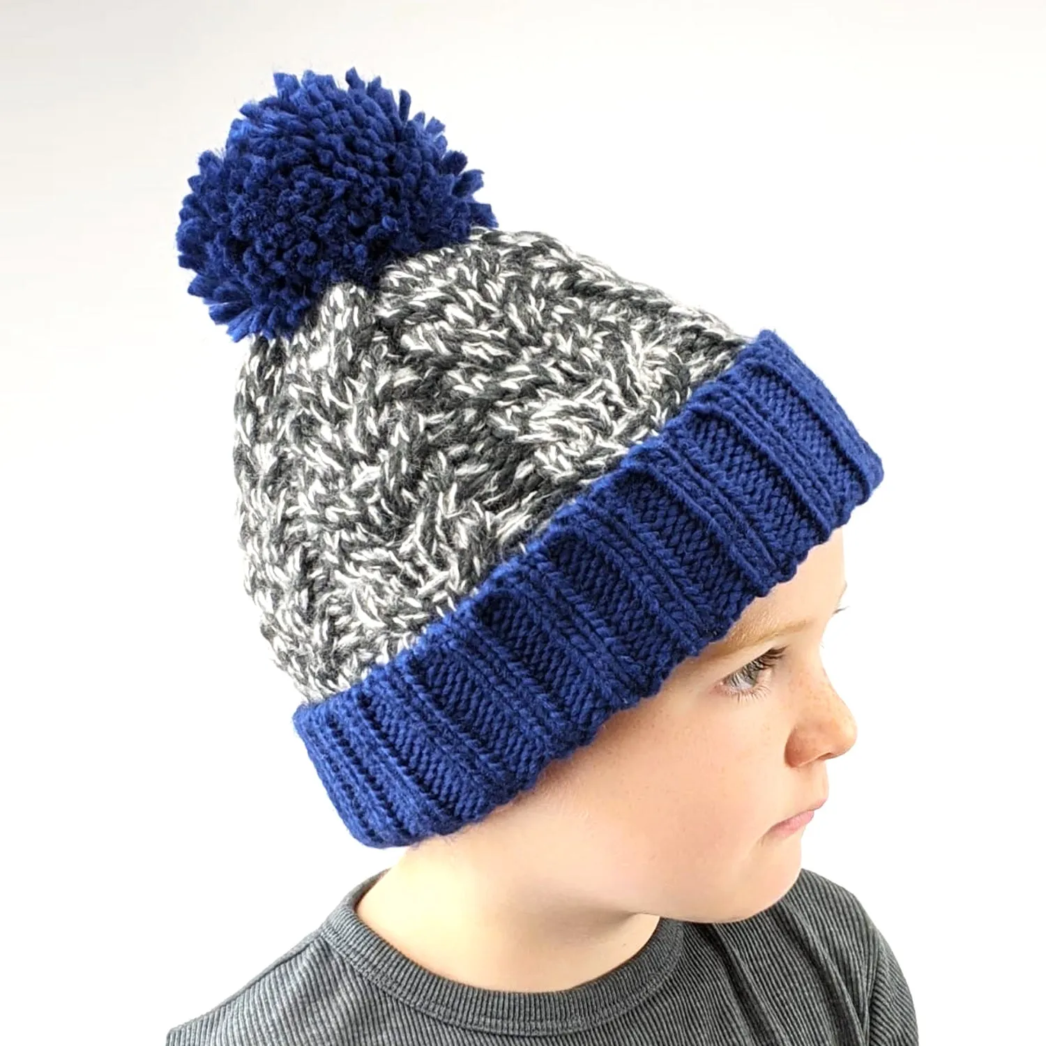 Children's Unisex Pom Pom Hat