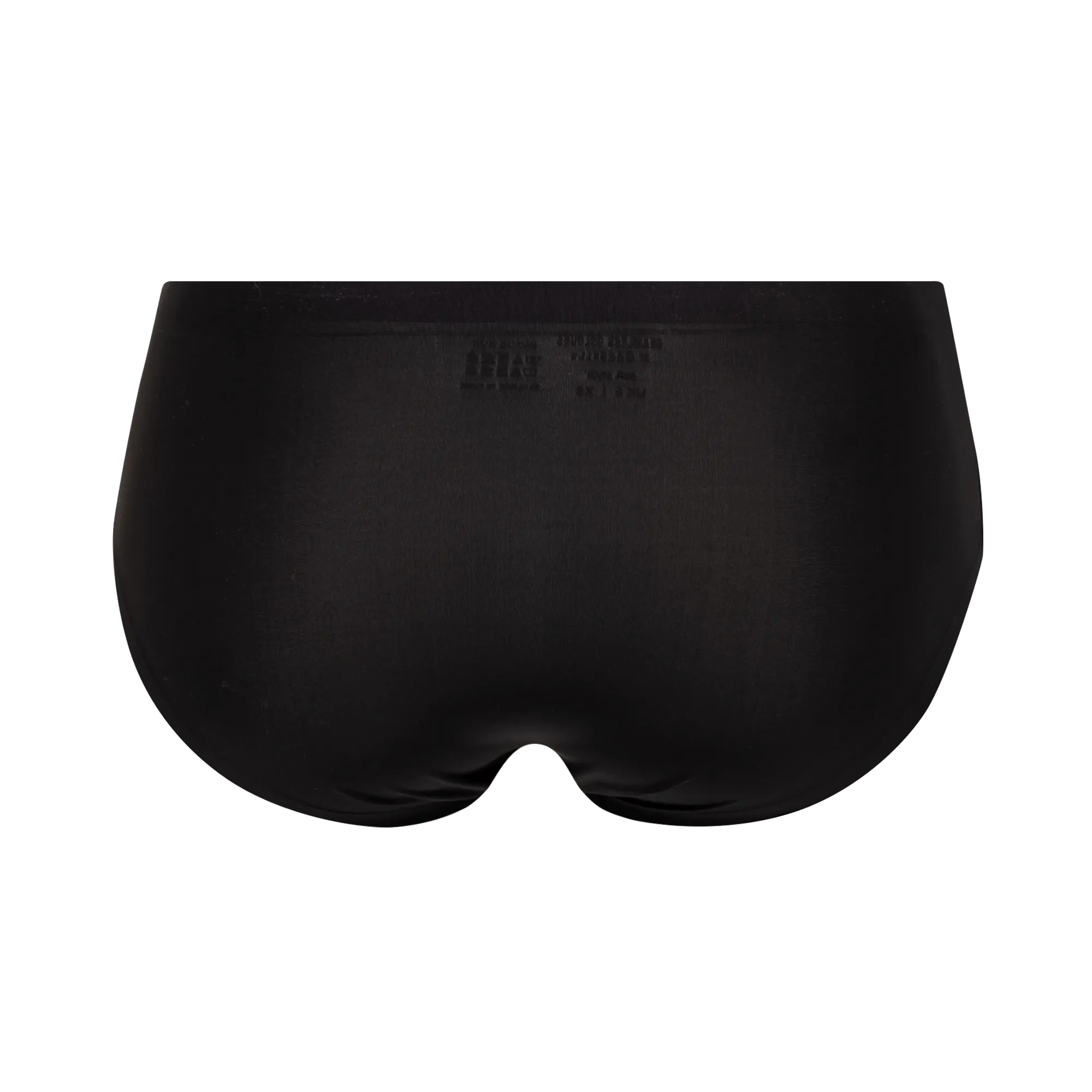 Classic Black - Seamless Full Briefs