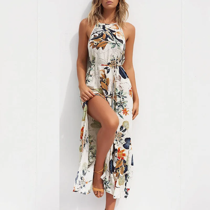 Close To You Floral High Low Maxi Dress