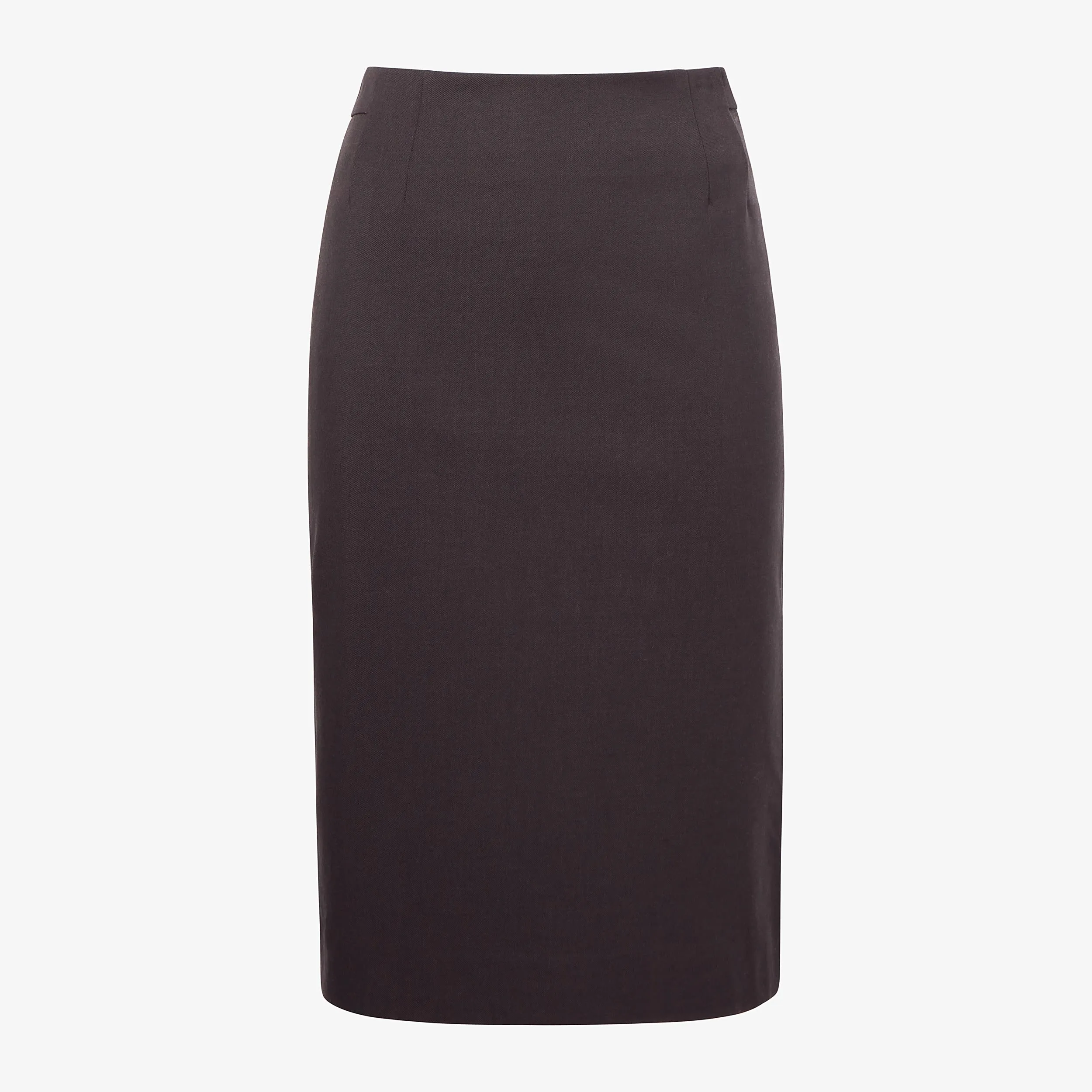 Cobble Hill Skirt - Washable Wool Twill :: Haze