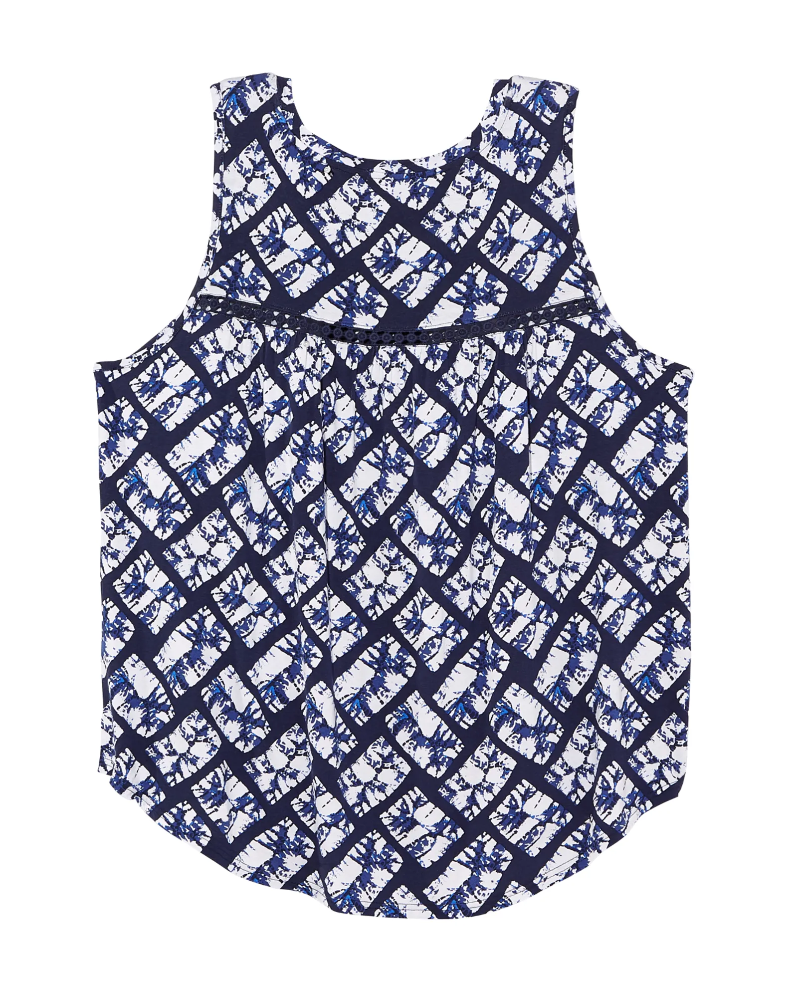 Colette Tank | Navy / Ivory