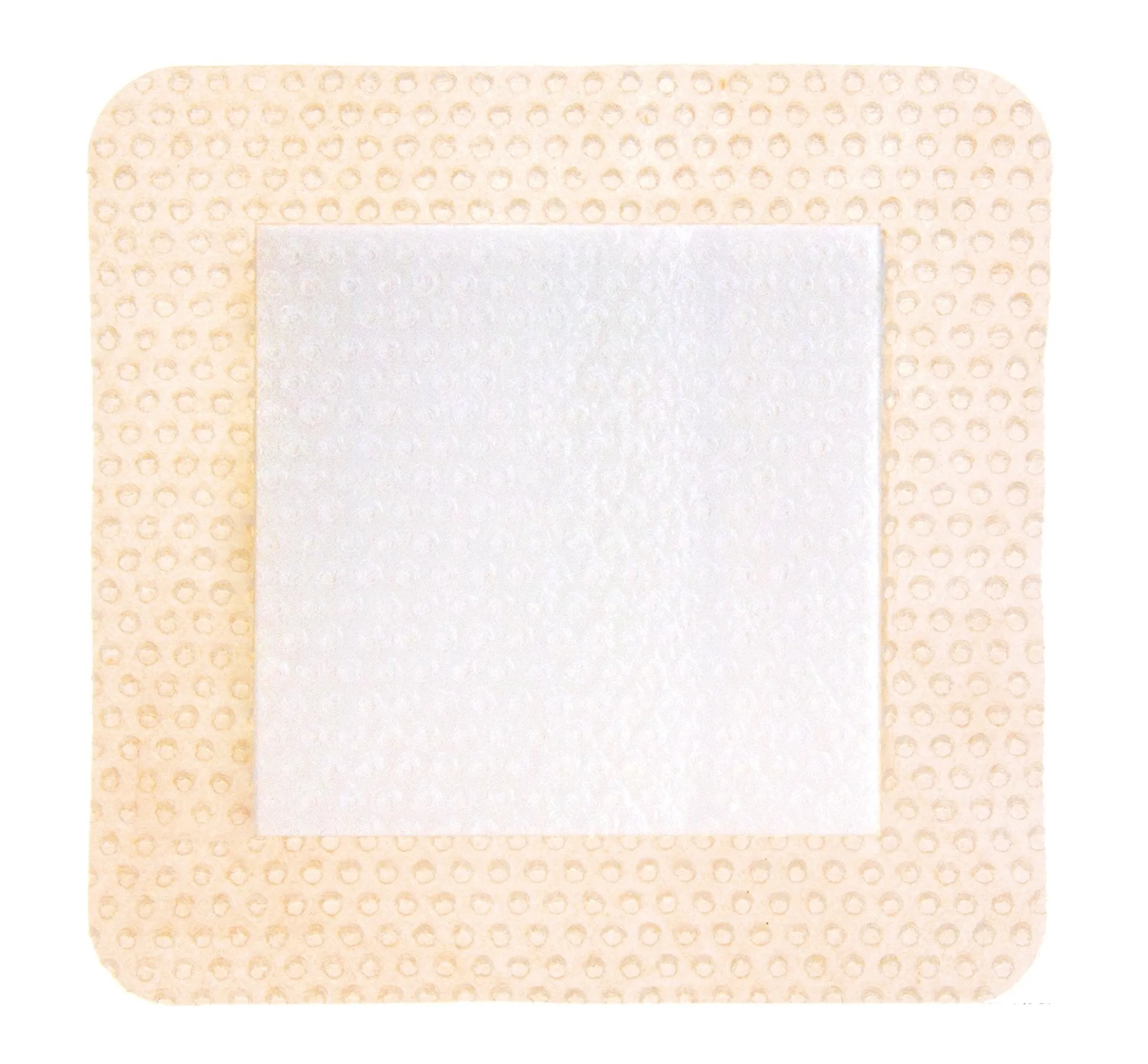 ComfortFoam™ Border Silicone Adhesive with Border Silicone Foam Dressing, 7 x 7 Inch