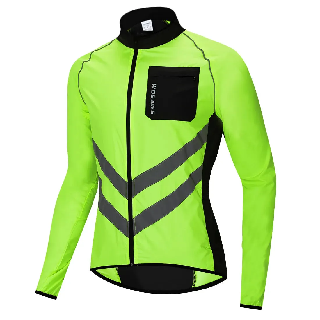 Cycling Rain Jacket High Visibility MultiFunction Jersey Road MTB Bike Bicycle Windproof Quick Dry Rain Coat Windbreaker