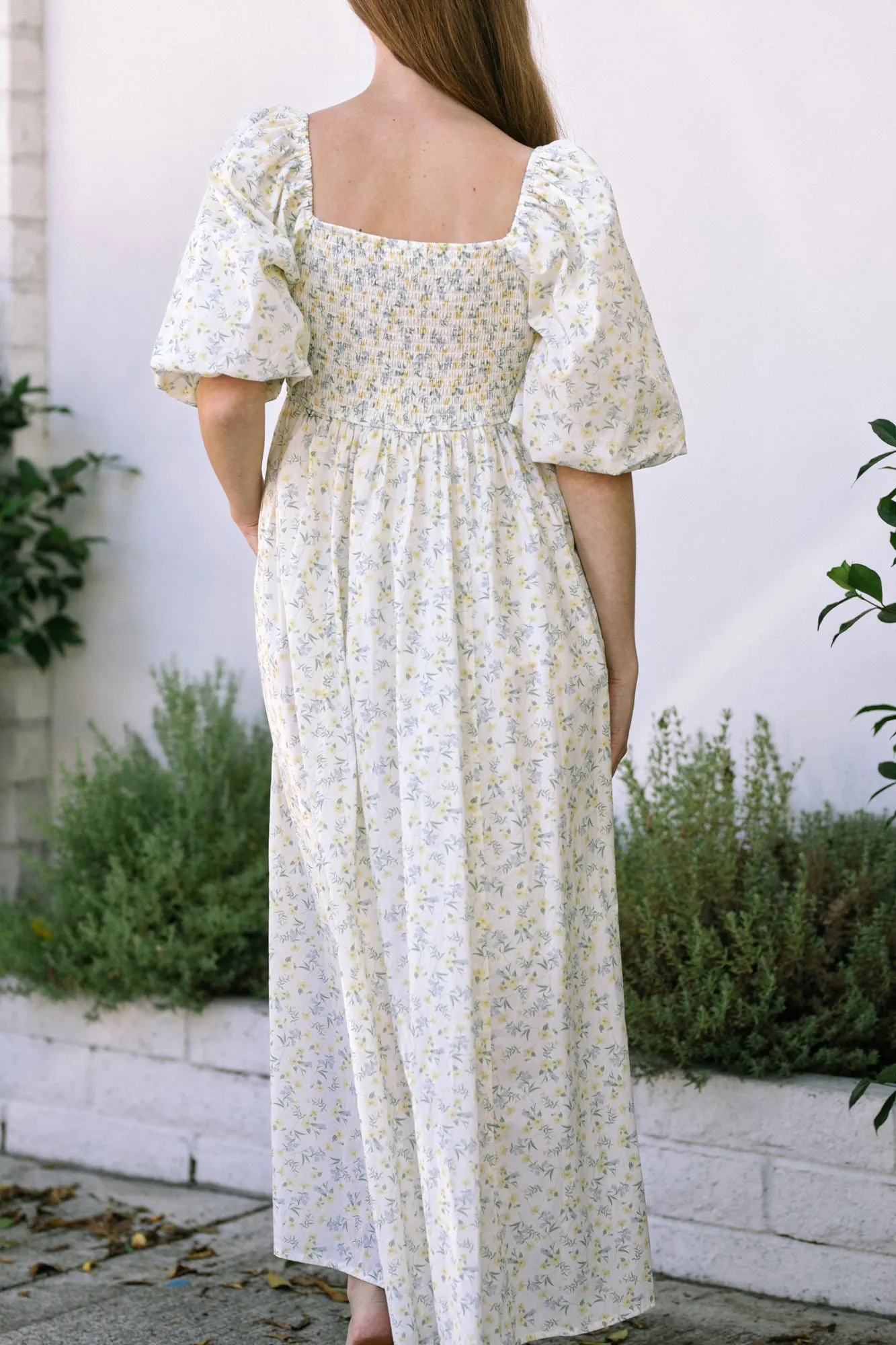 Daisy Floral Maxi Dress