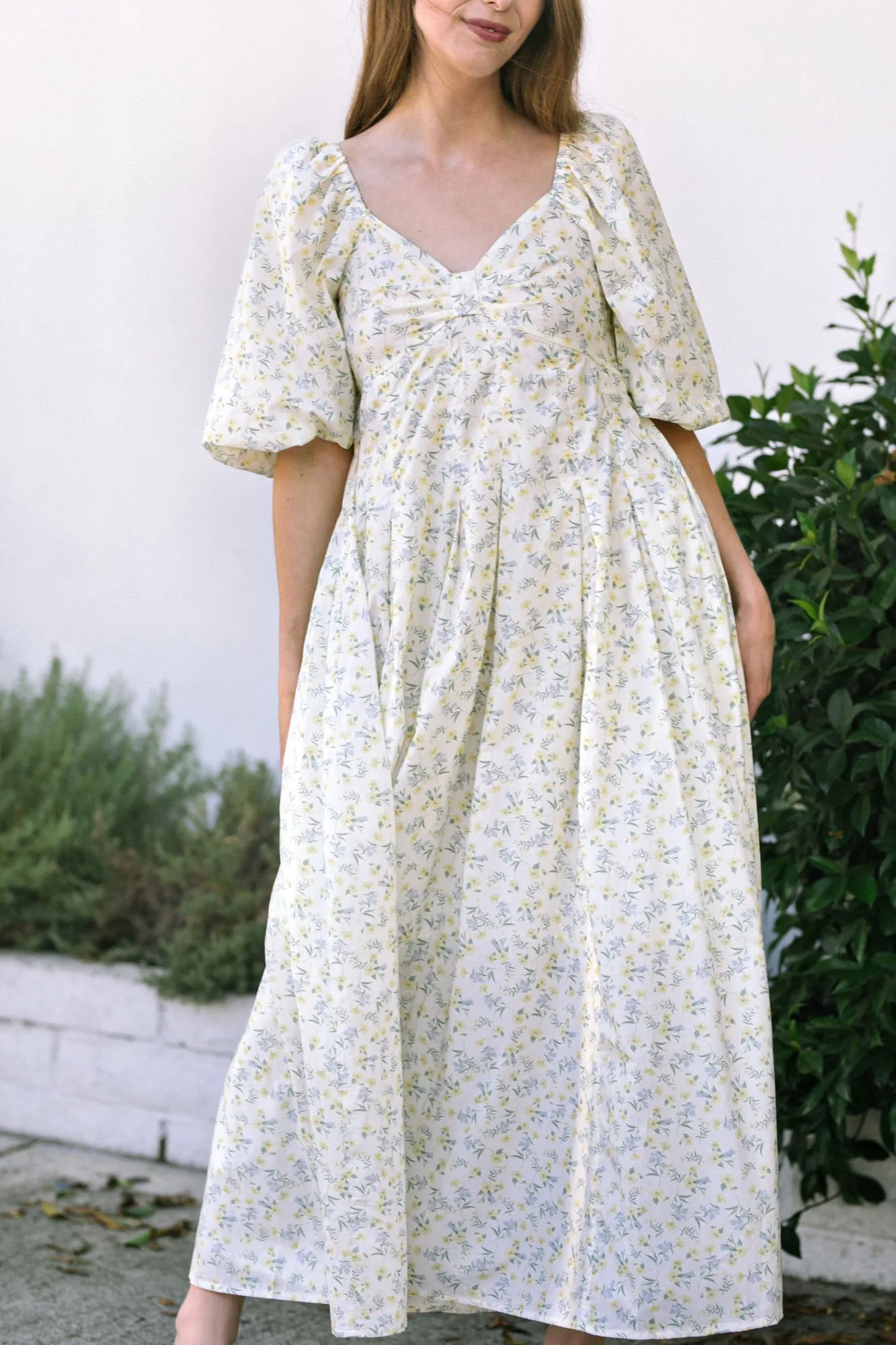 Daisy Floral Maxi Dress