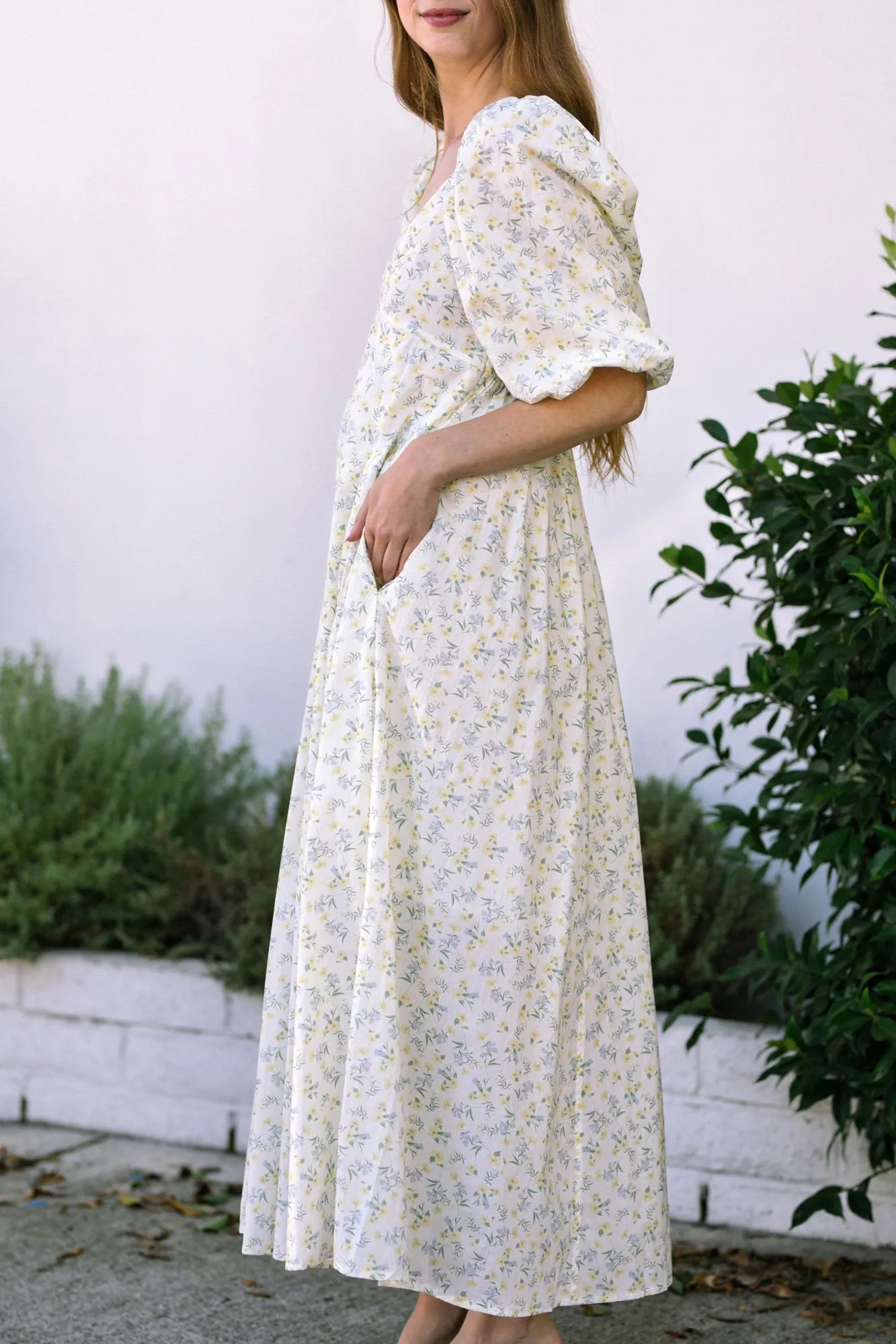 Daisy Floral Maxi Dress