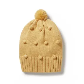 Dijon Knitted Bauble Hat