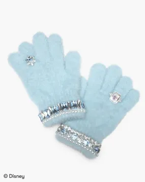 Disney Frozen Elsa Jeweled  Gloves