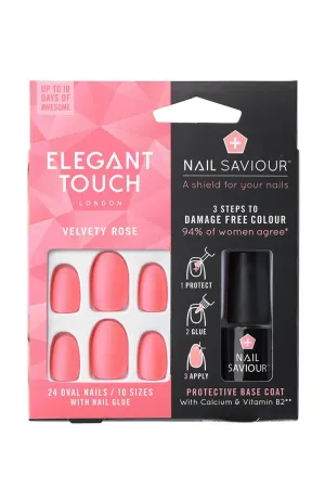 Elegant Touch - Nail Saviour  - Velvety Rose