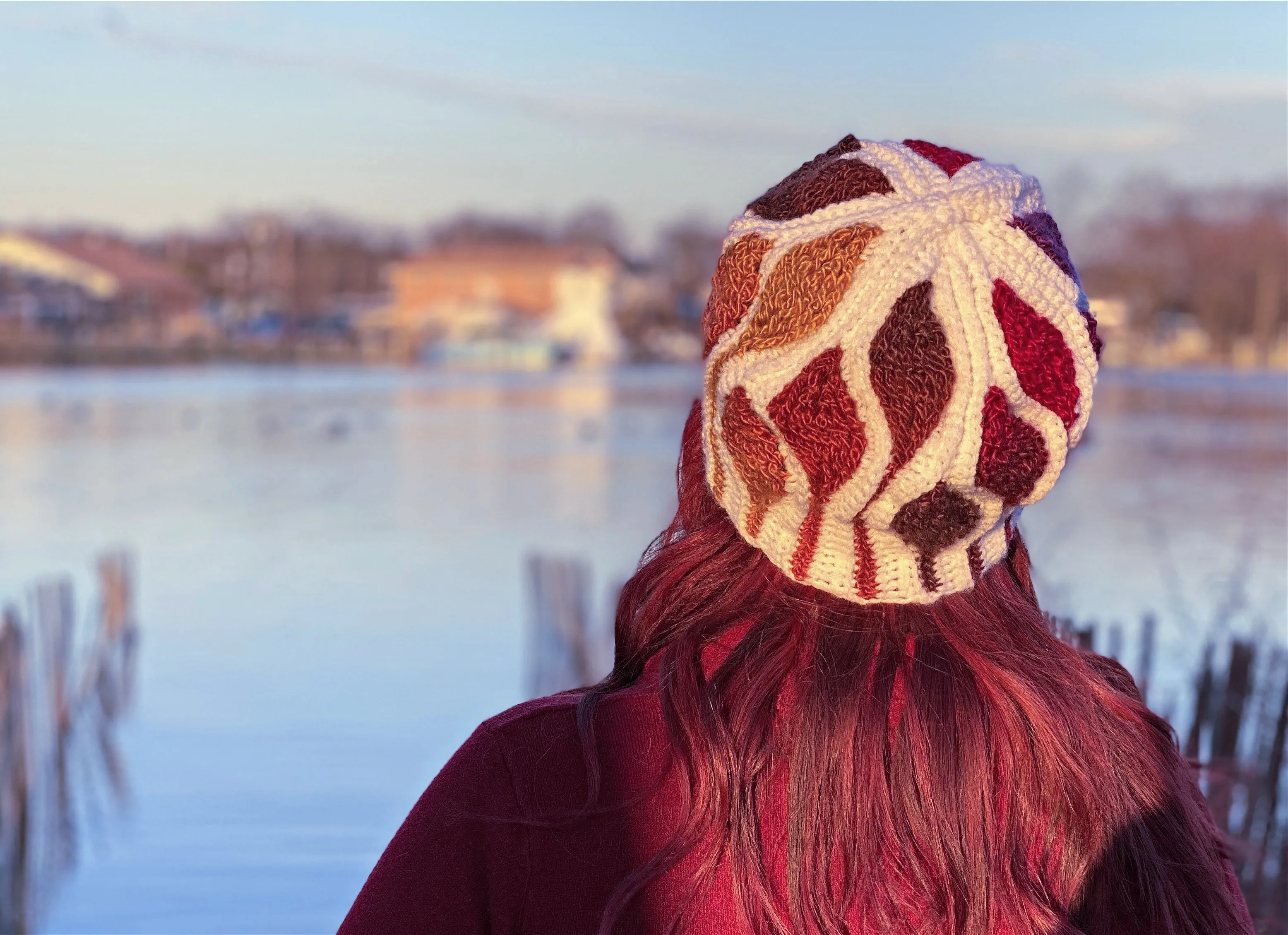 Embossed Natura Hat - PDF Crochet Pattern