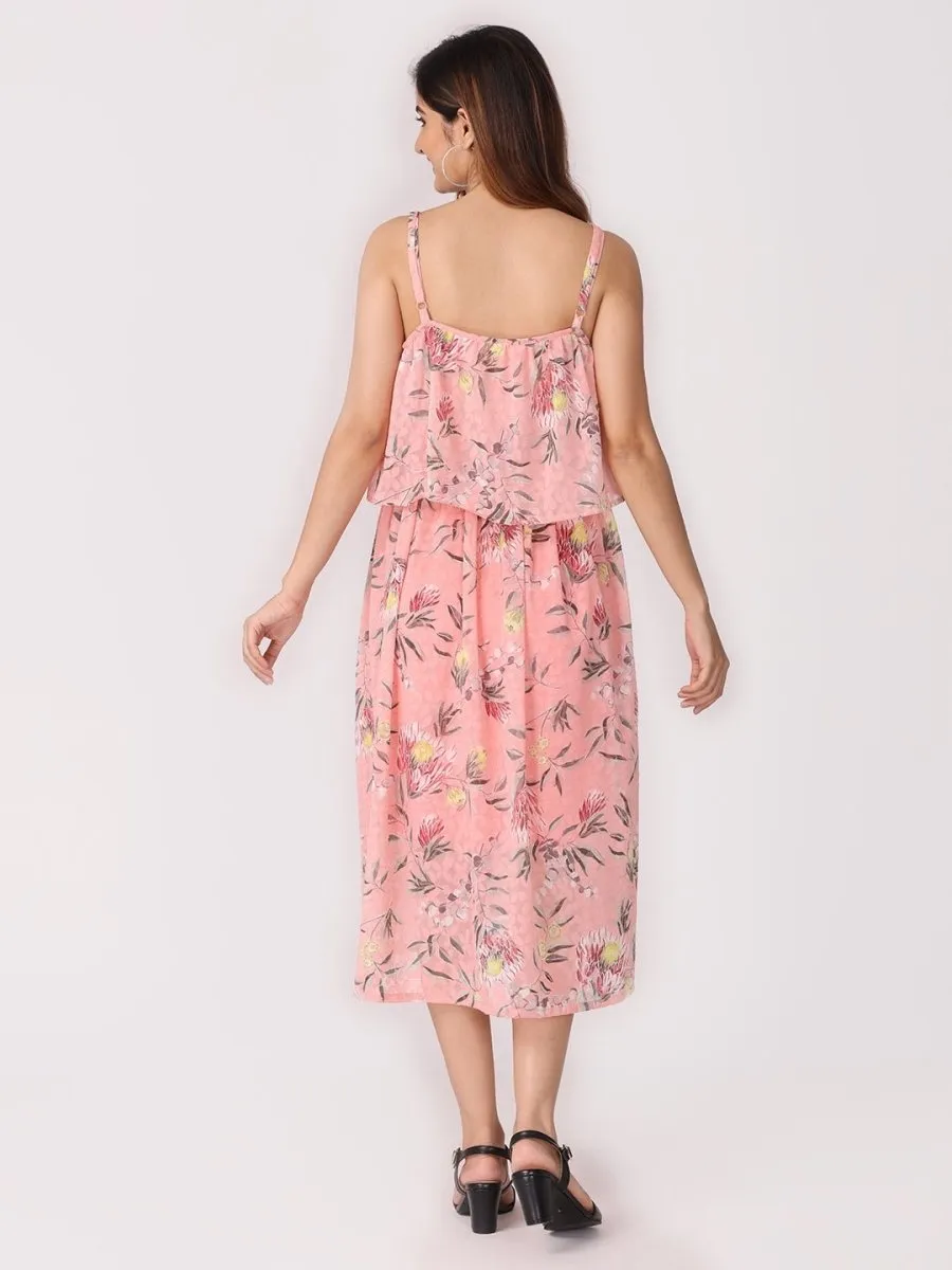 Flower McBlooms Maternity and Nursing Dress