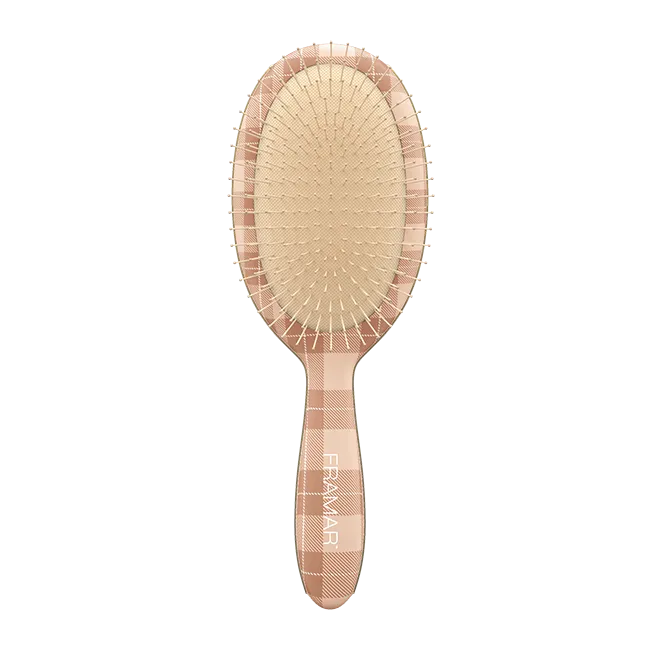 Framar Plaid Hair Day Detangle Brush - Rory