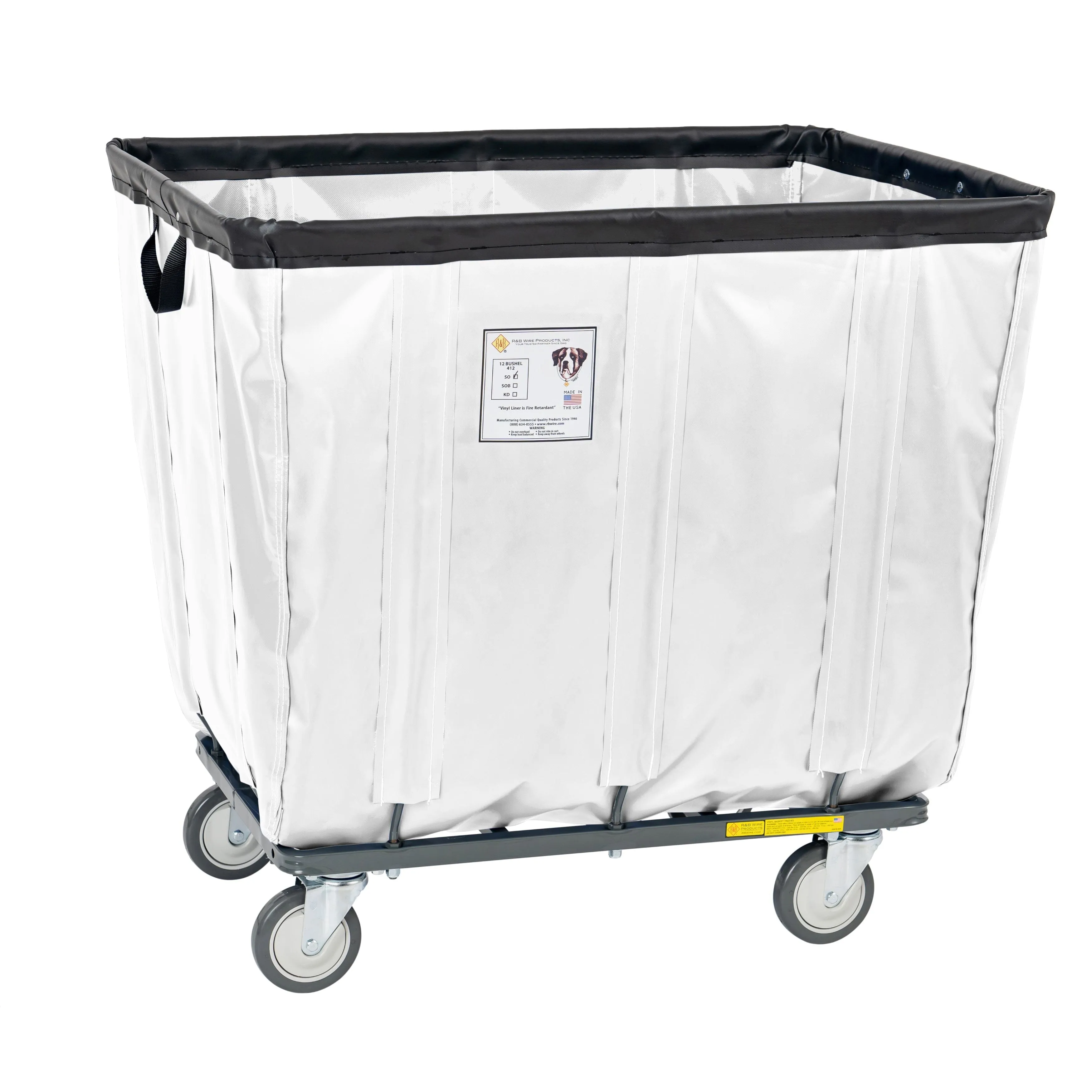 Fully Sewn Vinyl Basket Truck - 16 Bushel