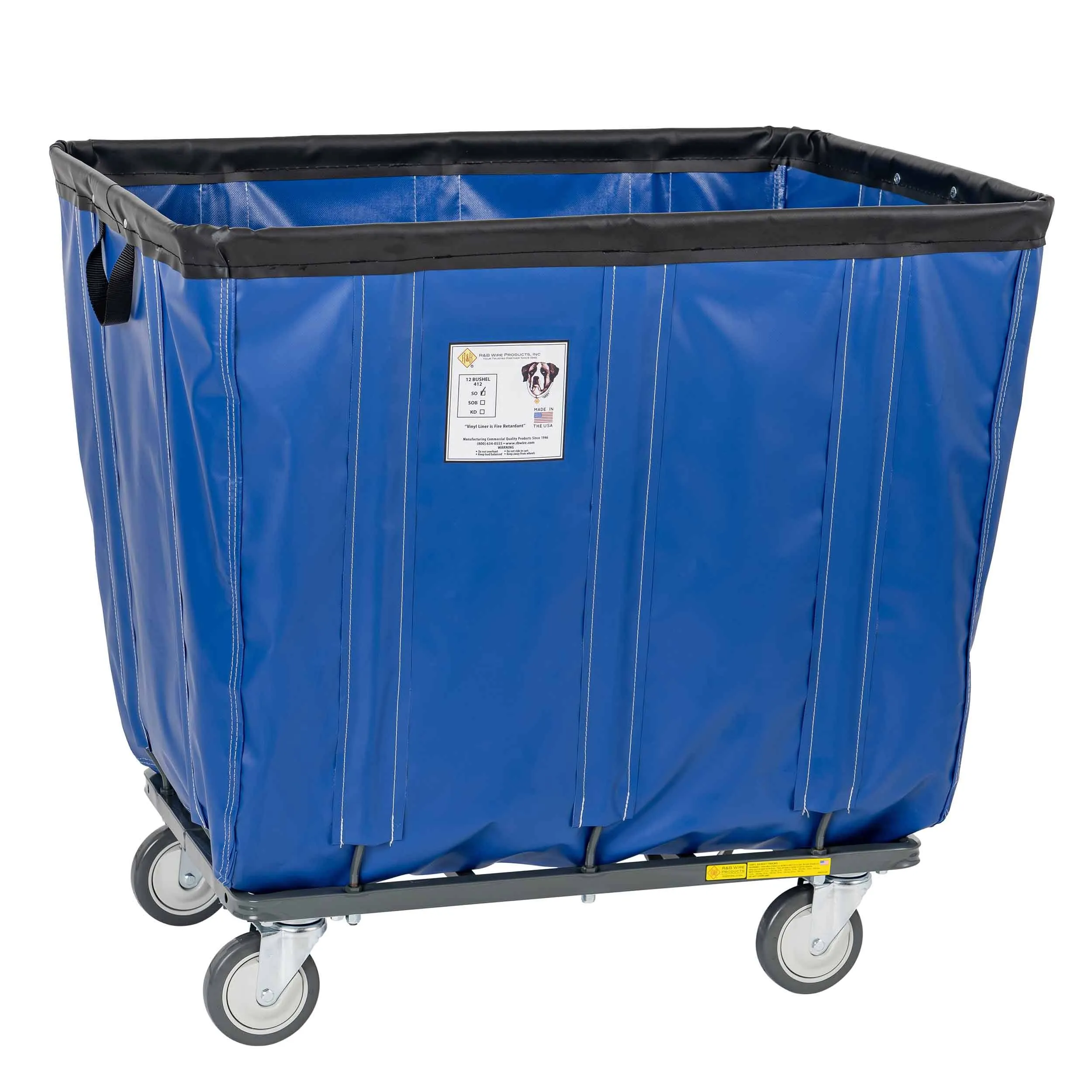 Fully Sewn Vinyl Basket Truck - 16 Bushel