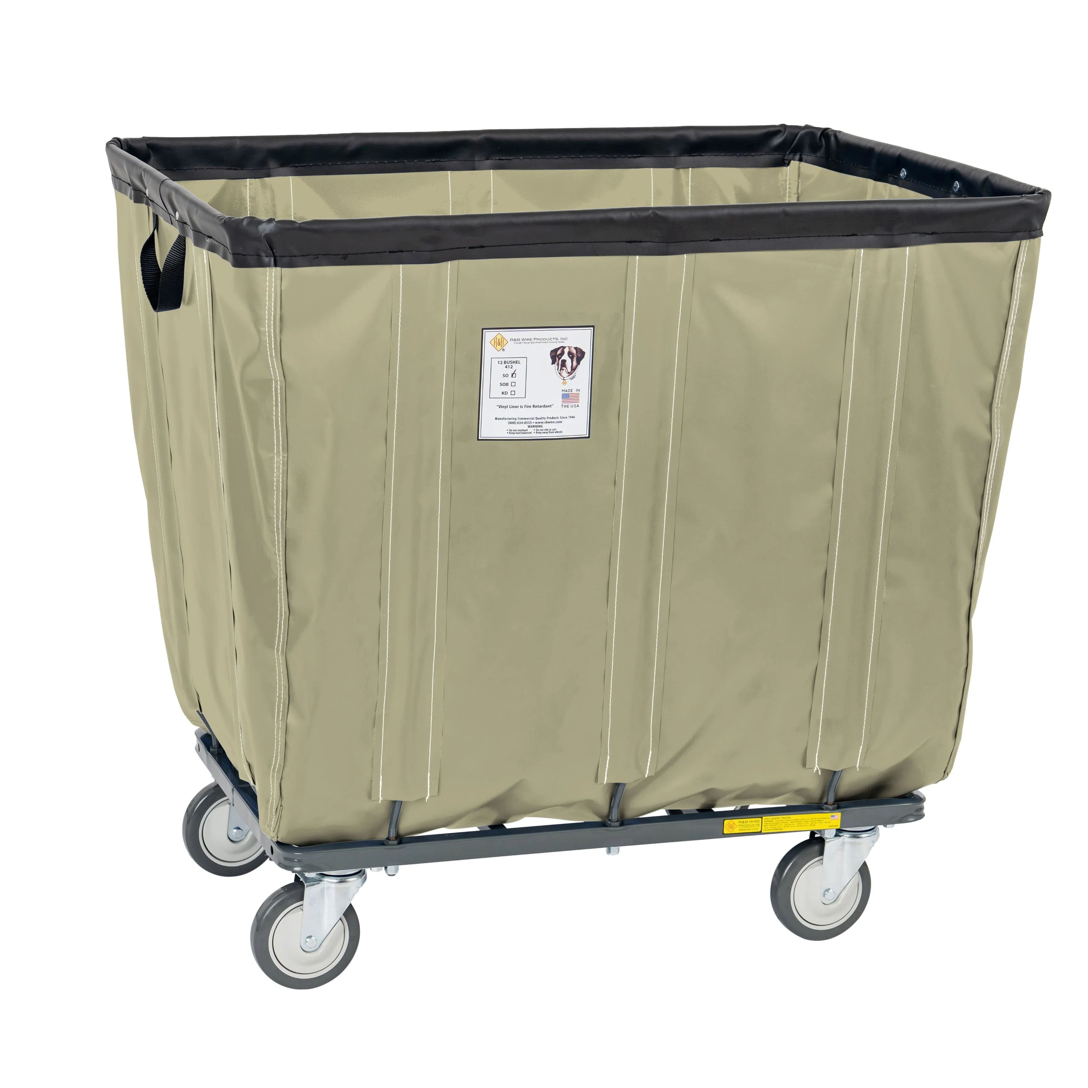 Fully Sewn Vinyl Basket Truck - 16 Bushel