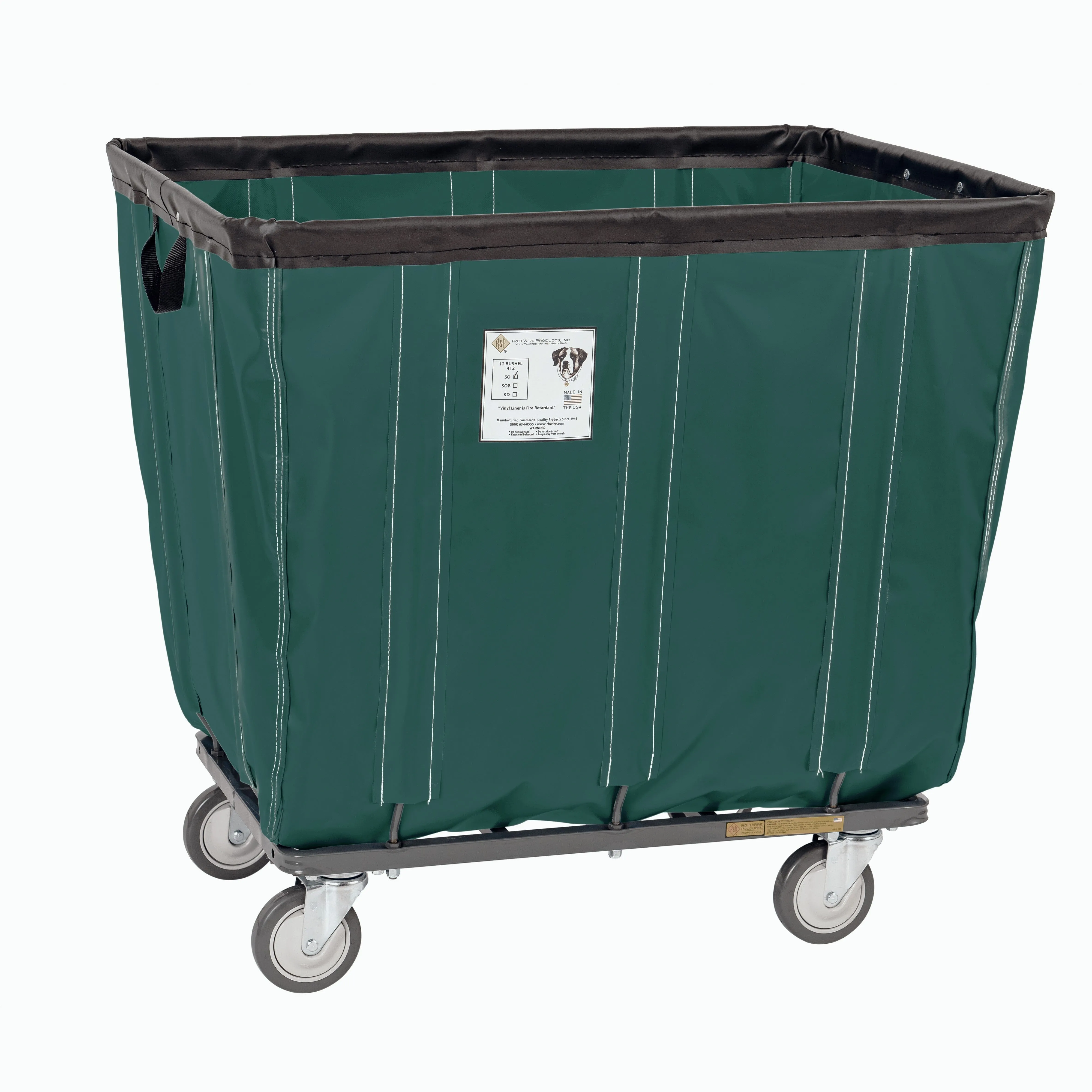 Fully Sewn Vinyl Basket Truck - 16 Bushel