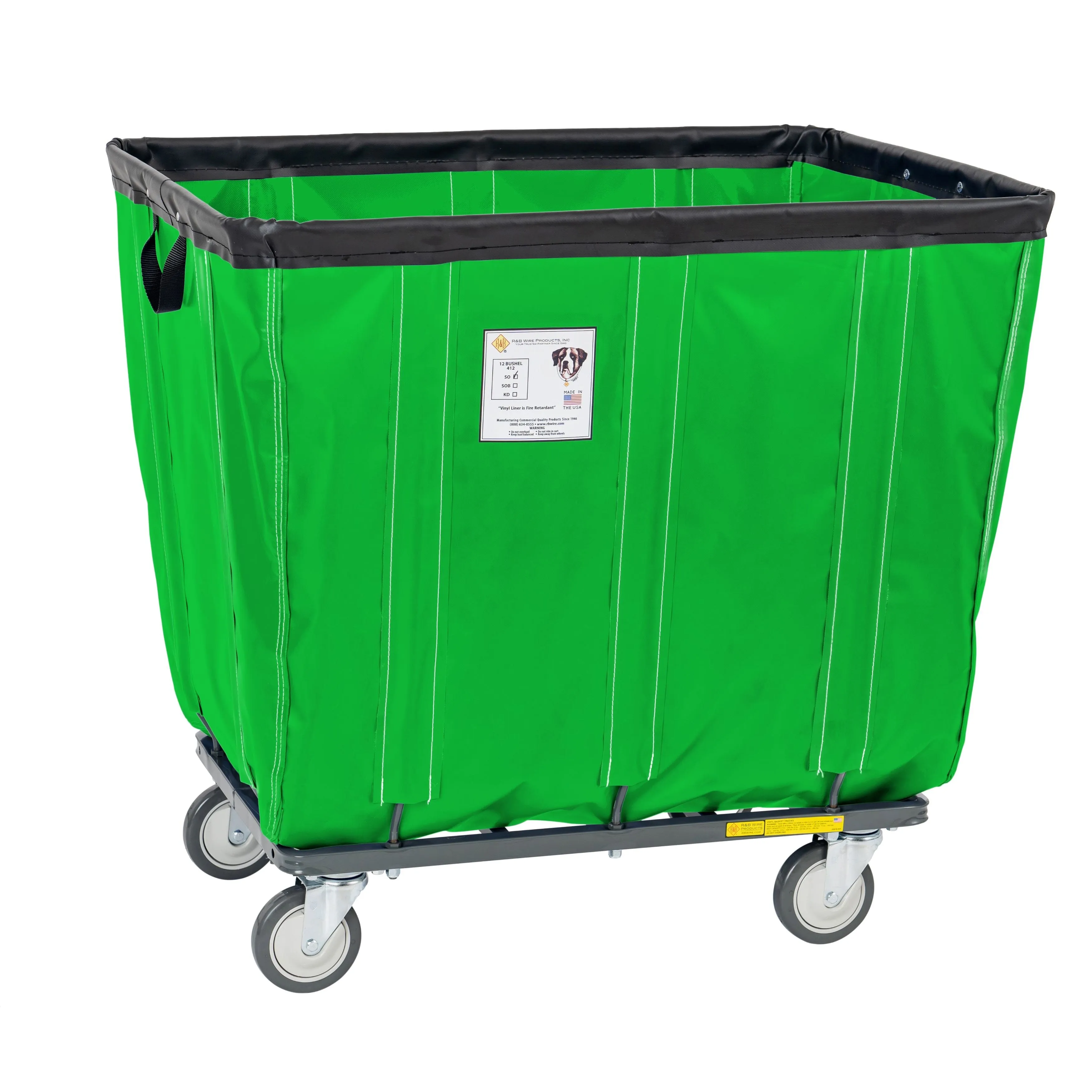 Fully Sewn Vinyl Basket Truck - 16 Bushel