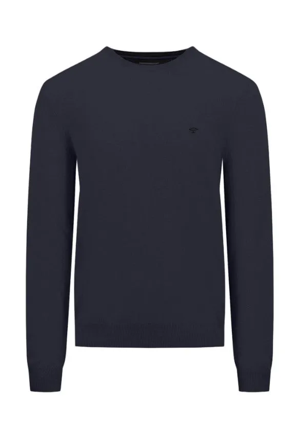 Fynch Hatton - 3XL Crew Neck Jumper, Navy