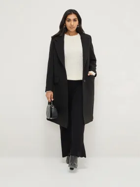 Gia Black Long Coat