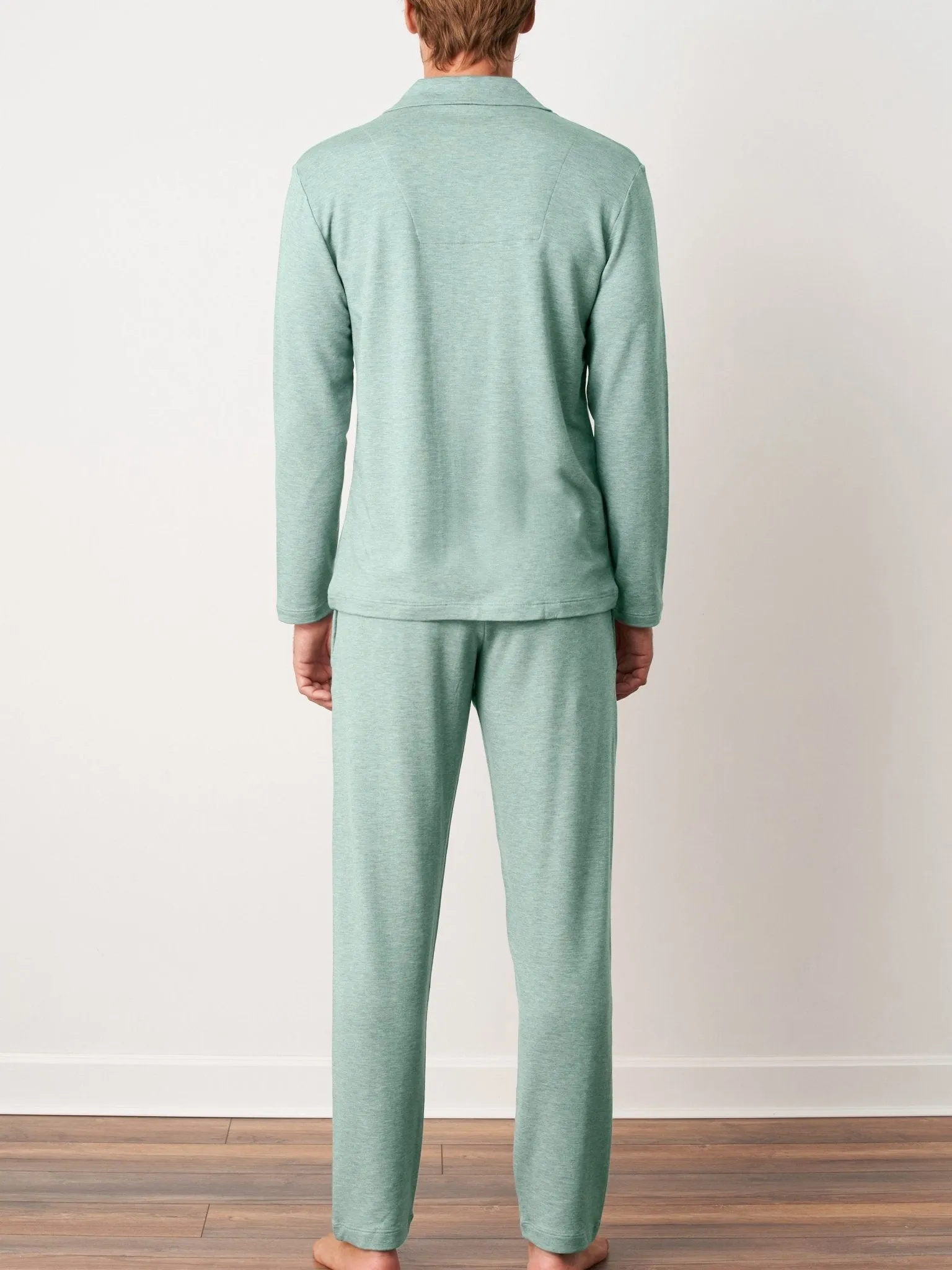 Green TENCEL™ Lyocell Pyjama Set (Made in Japan)