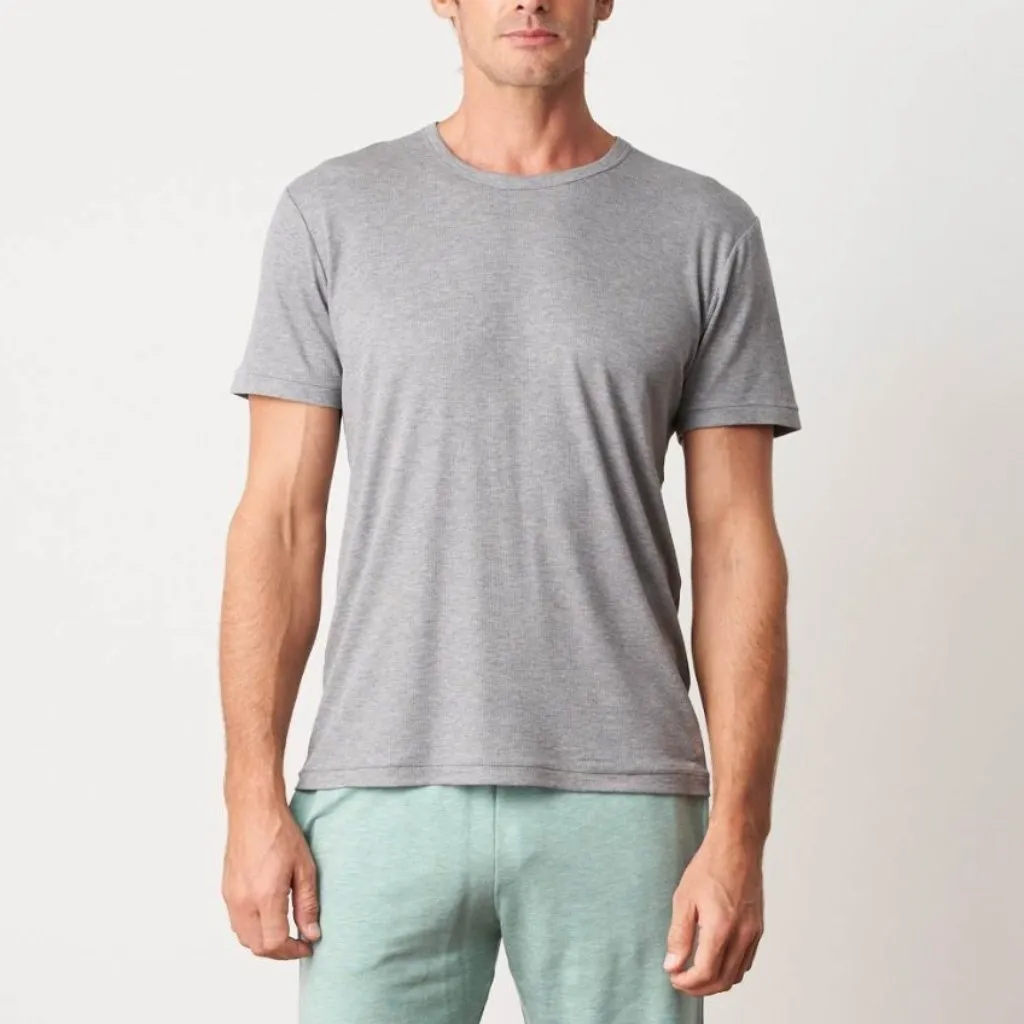 Green TENCEL™ Lyocell Round Neck Tee (Made in Japan)