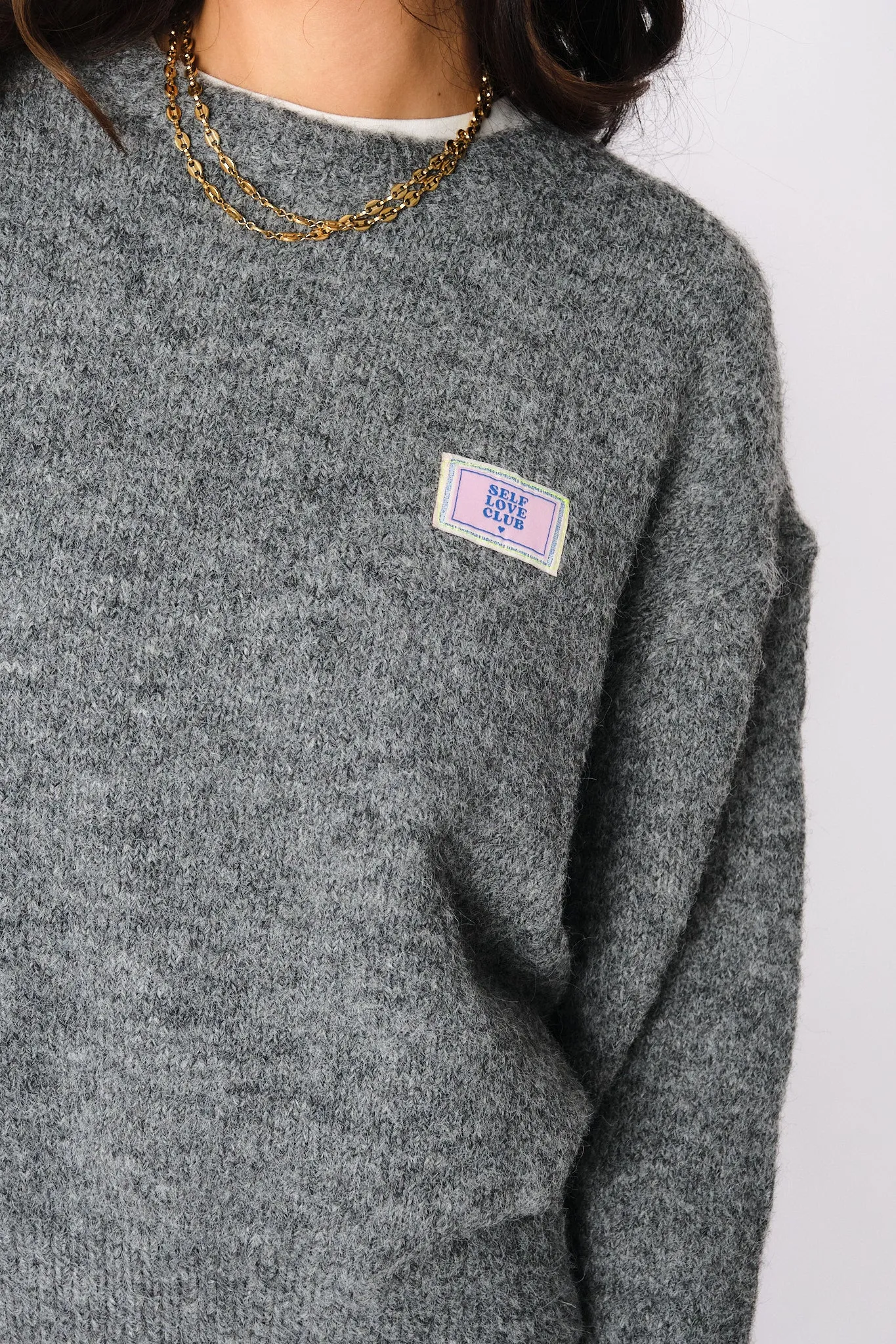 Grey Teri Sweater