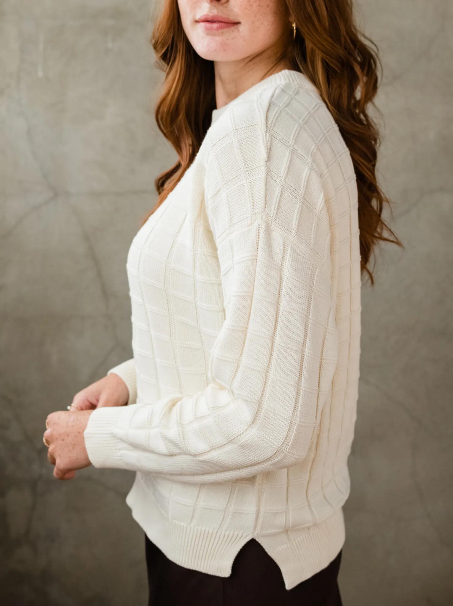 Haley Textured Sweater