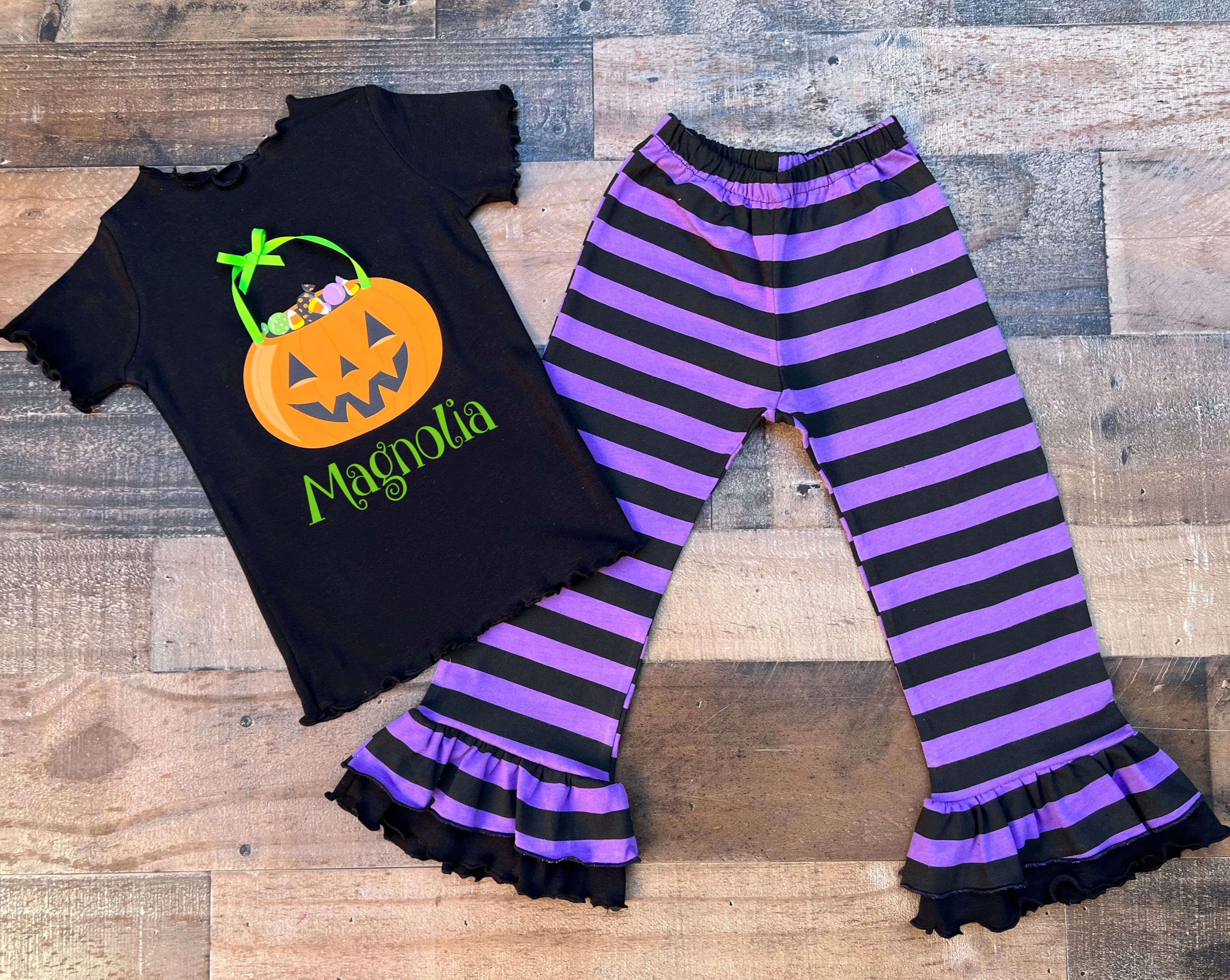 Halloween Candy Pumpkin Outfit