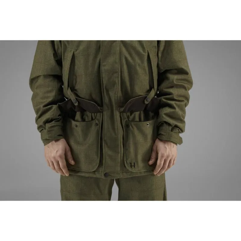 Harkila Stornoway HWS Mens Waterproof Shooting Jacket - Willow Green